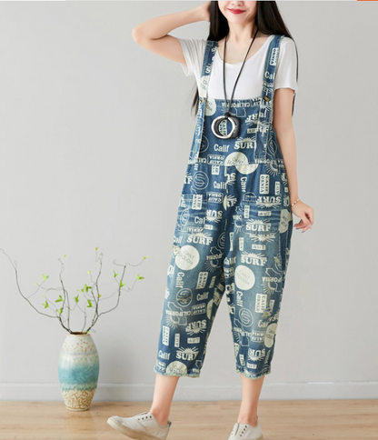 Denim Casual Spring Denim Overall Women Jumpsuits QY25 VPPBUY shop