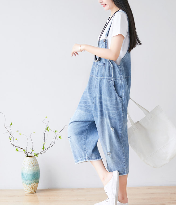 Denim Casual Spring Denim Overall Women Jumpsuits 21 VPPBUY shop