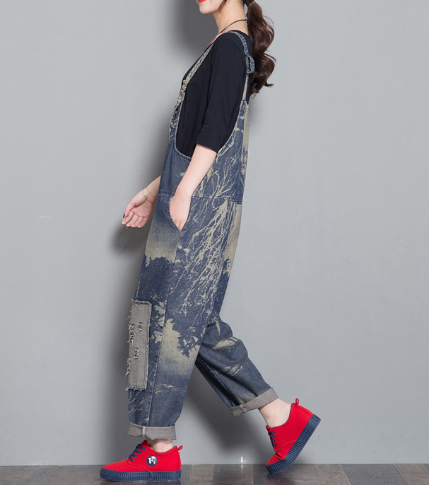 Denim Casual Spring Denim Overall Women Jumpsuits QY3 VPPBUY shop