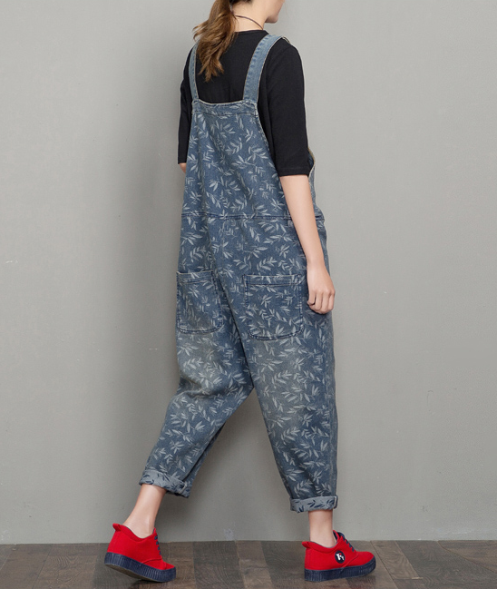 Loose Denim Casual Spring Denim Overall Women Jumpsuits  QYCQ36 VPPBUY shop