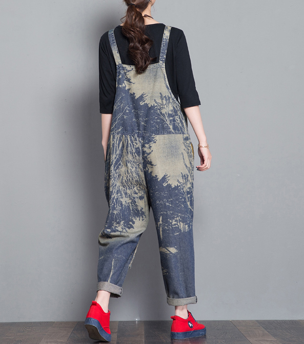 Denim Casual Spring Denim Overall Women Jumpsuits QY3 VPPBUY shop