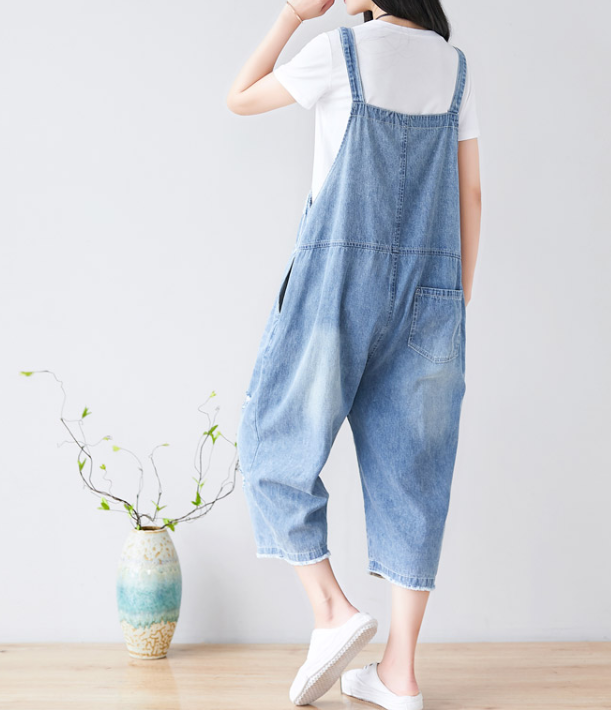 Denim Casual Spring Denim Overall Women Jumpsuits 21 VPPBUY shop