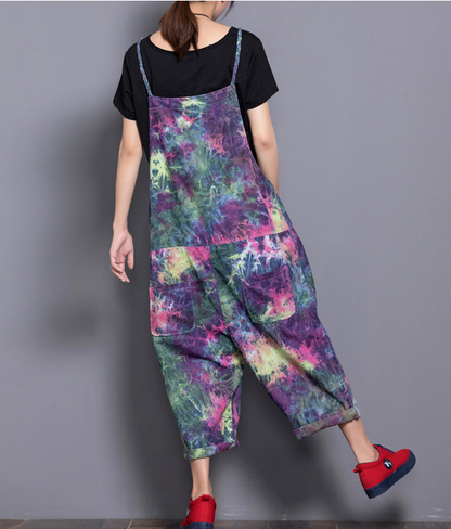 Floral Loose Denim Casual Spring Denim Overall Women Jumpsuits 19 VPPBUY shop