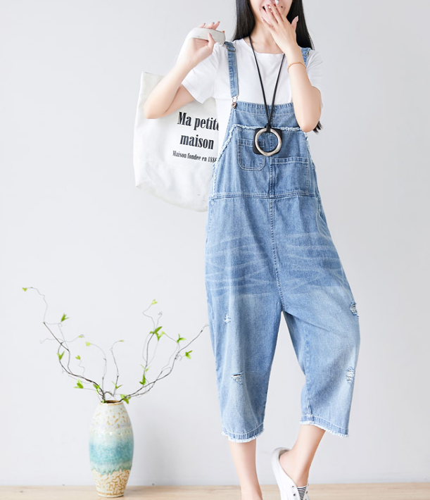 Denim Casual Spring Denim Overall Women Jumpsuits 21 VPPBUY shop