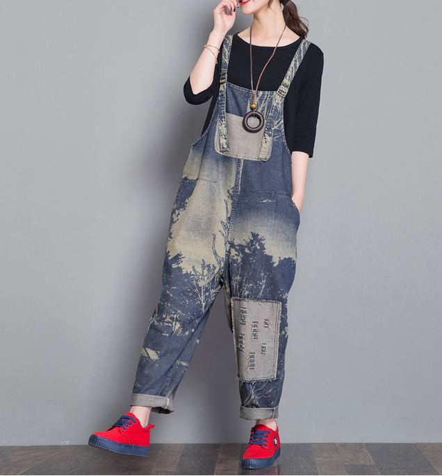 Denim Casual Spring Denim Overall Women Jumpsuits QY3 VPPBUY shop