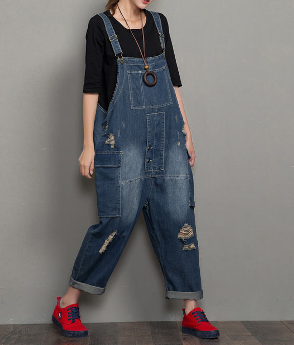 Denim Casual Spring Denim Overall Women Jumpsuits QYCQ35 VPPBUY shop