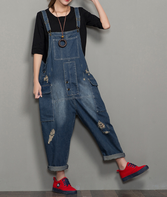 Denim Casual Spring Denim Overall Women Jumpsuits QYCQ35 VPPBUY shop