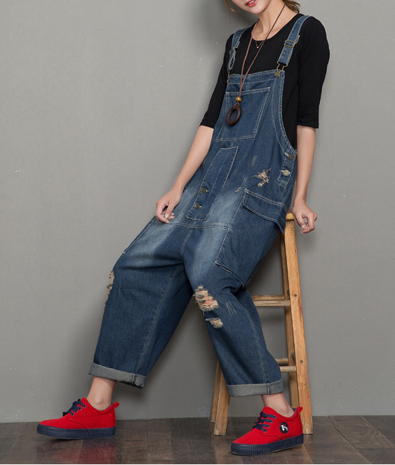 Denim Casual Spring Denim Overall Women Jumpsuits QYCQ35 VPPBUY shop