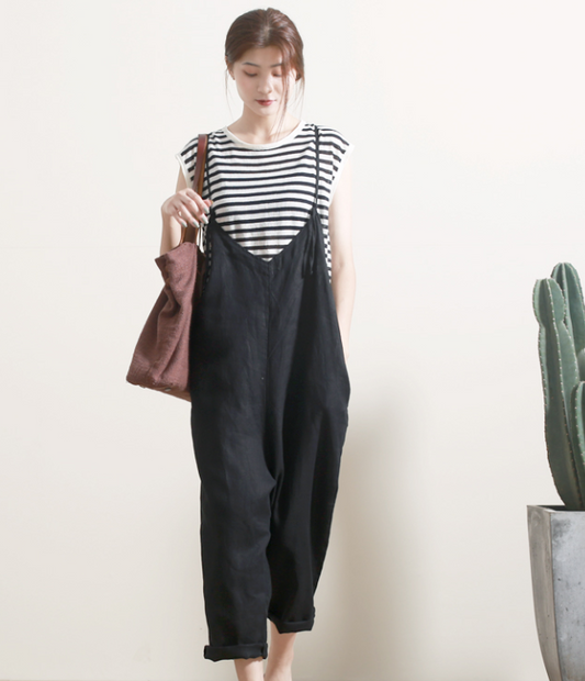 Linen Summer Autumn Women Casual Pants with Pockets GJ2004301 VPPBUY shop