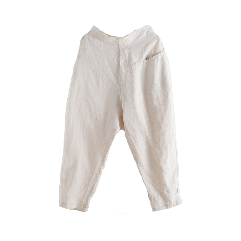 Summer 100% Linen Women Pants AMT96229 VPPBUY shop