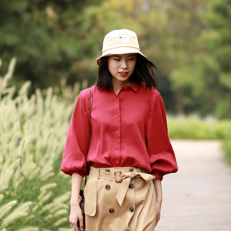 Women Casual Linen Spring Summer Autumn Women Tops SXM97294 VPPBUY shop