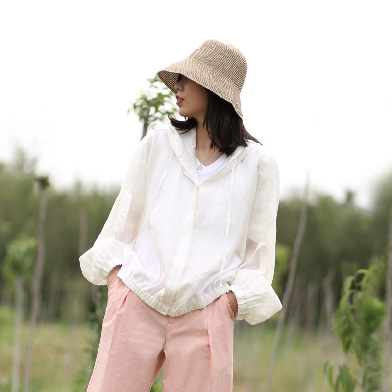 Women Casual Linen Spring Summer Autumn Women Tops SXM97291 VPPBUY shop