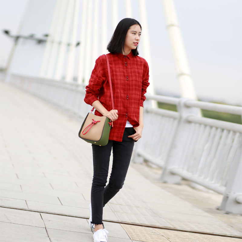 Women Casual Linen Spring Summer Autumn Women Tops SXM97297 VPPBUY shop