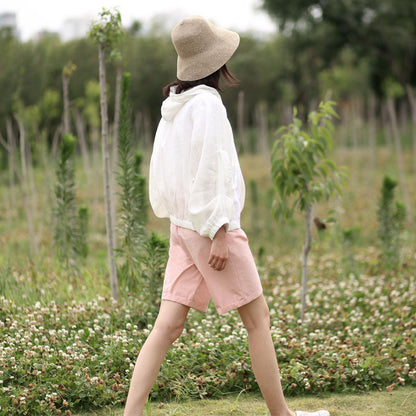 Women Casual Linen Spring Summer Autumn Women Tops SXM97291 VPPBUY shop