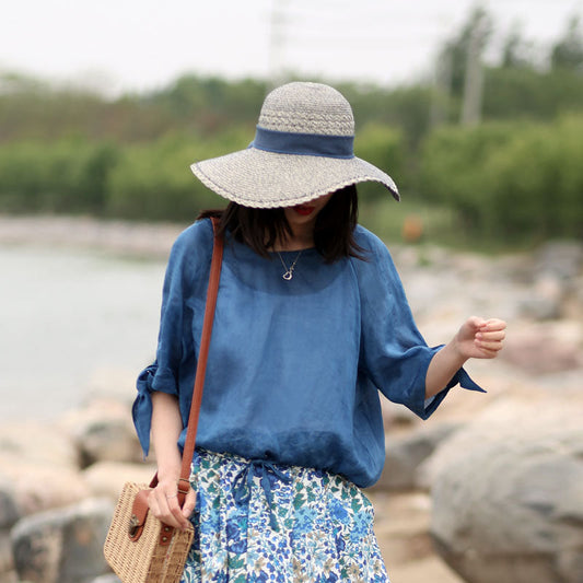 Women Casual Linen Spring Summer Autumn Women Tops SXM972811 VPPBUY shop