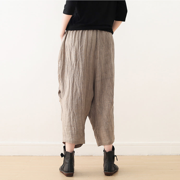 Linen Spring Summer Women  Trousers AMT96222 VPPBUY shop