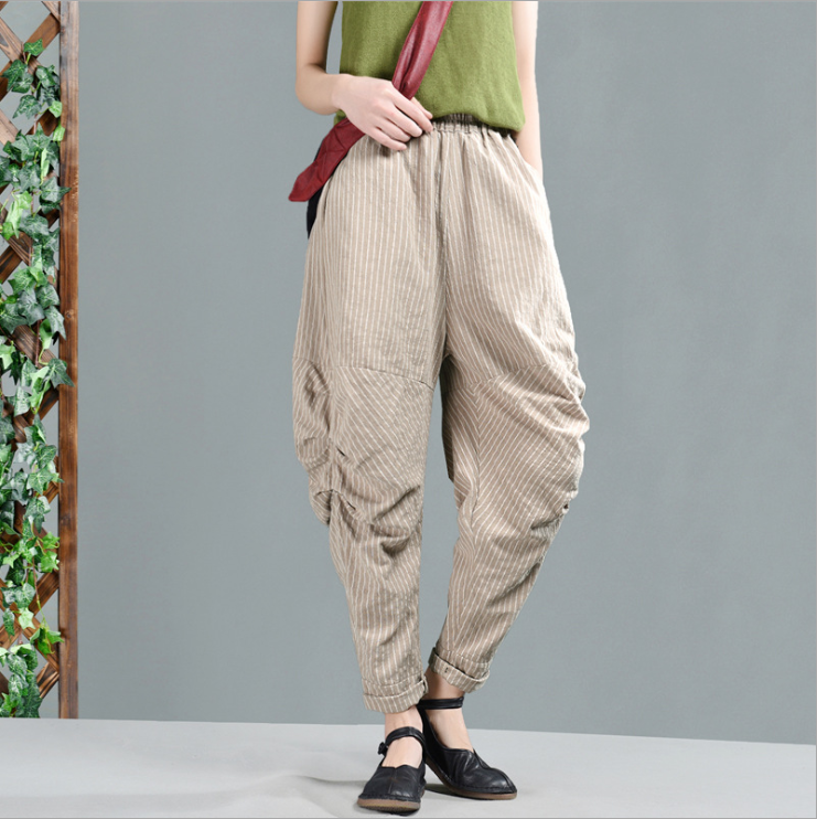 Linen Summer Women Casual Pants LPP97133 VPPBUY shop