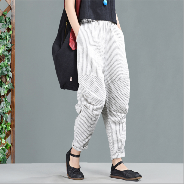 Linen Summer Women Casual Pants LPP97133 VPPBUY shop