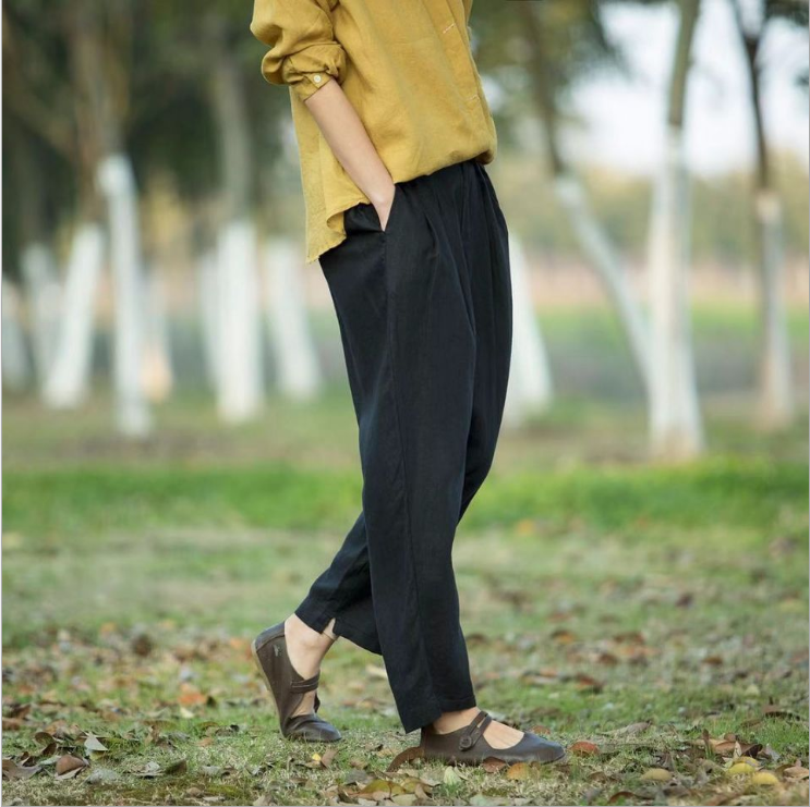 Linen Summer Women Casual Pants LPP97135 VPPBUY shop