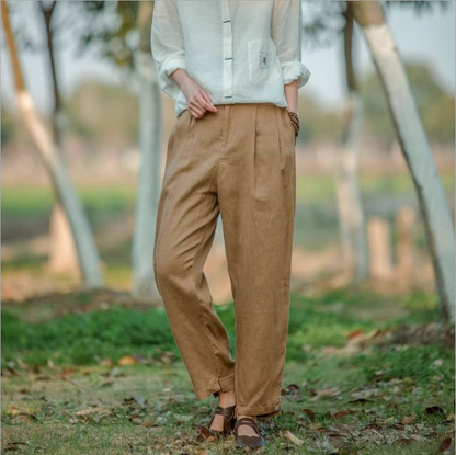 Linen Summer Women Casual Pants LPP97135 VPPBUY shop