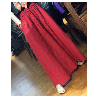 Long Linen Summer Wide Leg Pants Autumn Women Casual Pants PZ97259 VPPBUY shop