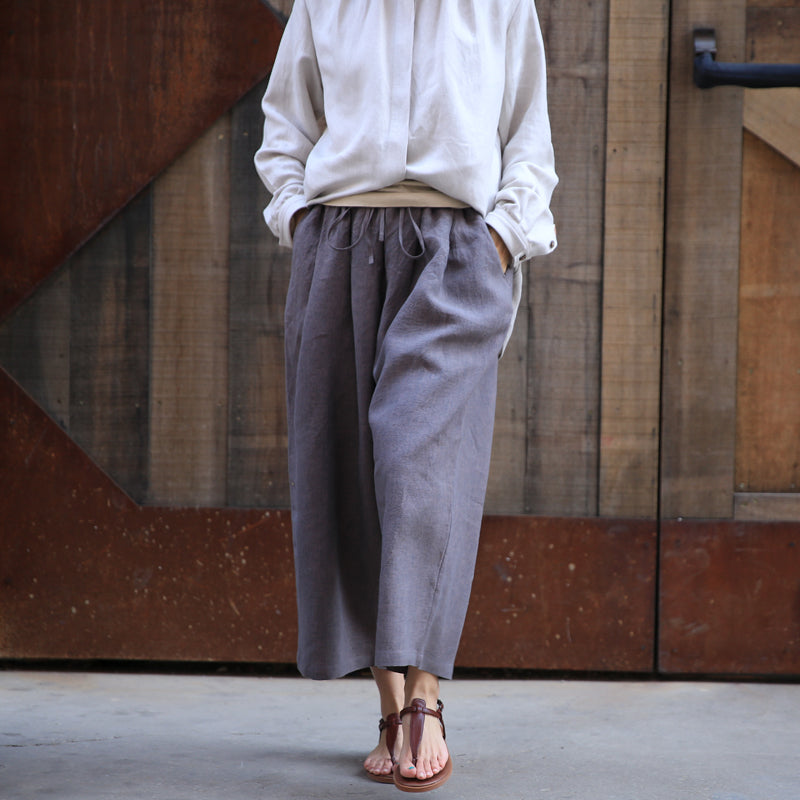 Spring Summer Autumn Women Casual Linen Pants Z98405 VPPBUY shop