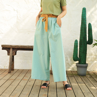 Spring Autumn Women Casual Cotton Pants with Pockets Z98401 VPPBUY shop