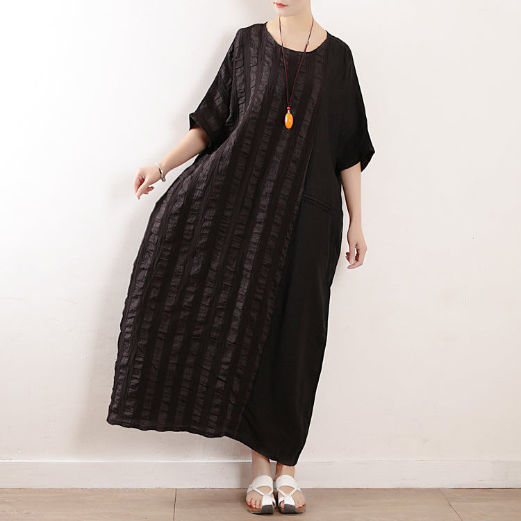 Vintage Style Linen Cotton Women Loose Long Summer Dresses Casual Women Dresses AMT96228 VPPBUY shop