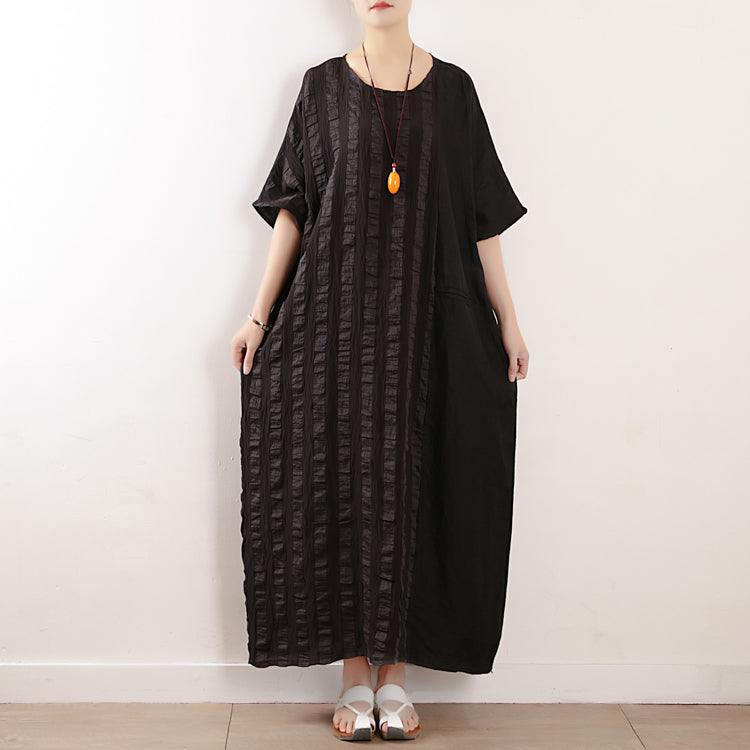 Vintage Style Linen Cotton Women Loose Long Summer Dresses Casual Women Dresses AMT96228 VPPBUY shop