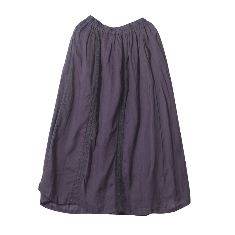 Women's Skirts Summer Linen Skirt  GU98405 VPPBUY shop