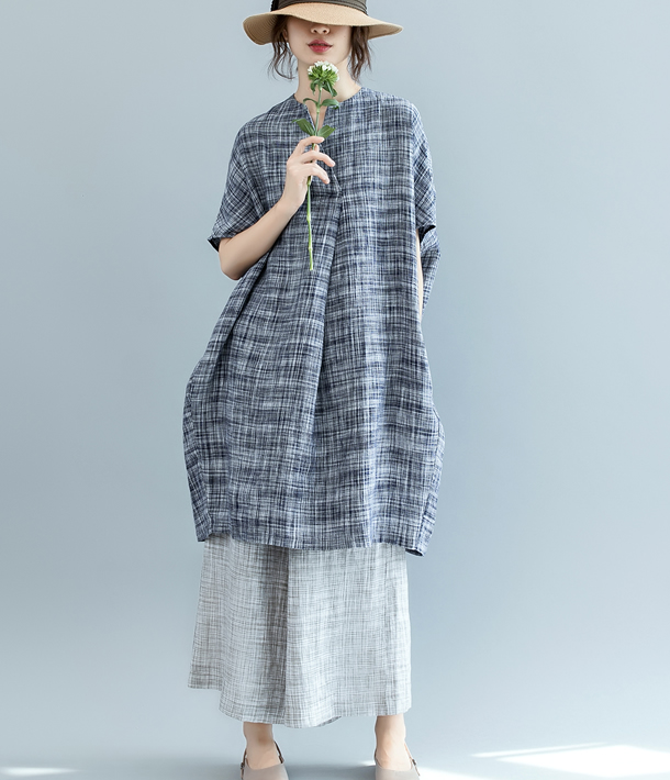 Loose Summer Cotton Linen Spring Women Dresses QZ200527 VPPBUY shop