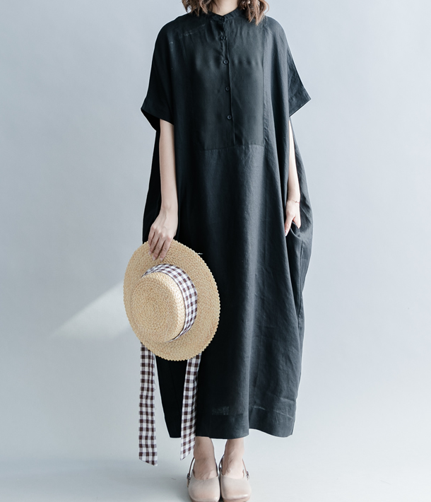 Loose Summer Cotton Linen Spring Women Dresses QZ200535 VPPBUY shop