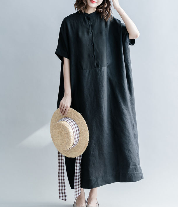 Loose Summer Cotton Linen Spring Women Dresses QZ200535 VPPBUY shop