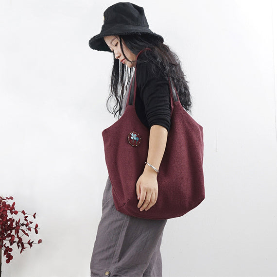 Women Large Bag Simple Style Women Backpack Shoulder Bag VPPBUY shop