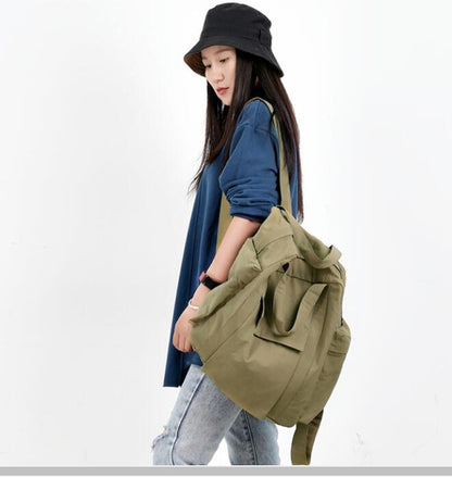 Simple Design Casual Large Backpack Women Handbag Bag Shoulder Tote Bag VPPBUY shop