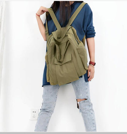 Simple Design Casual Large Backpack Women Handbag Bag Shoulder Tote Bag VPPBUY shop