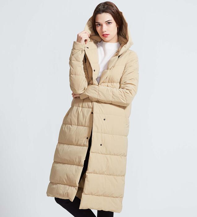 Hooded Women Winter Thick 90% Duck Down Jackets Warm Down Coat Any Size VPPBUY shop