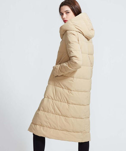 Hooded Women Winter Thick 90% Duck Down Jackets Warm Down Coat Any Size VPPBUY shop