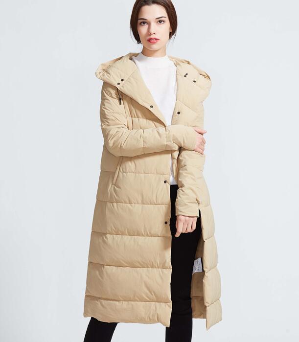 Hooded Women Winter Thick 90% Duck Down Jackets Warm Down Coat Any Size VPPBUY shop