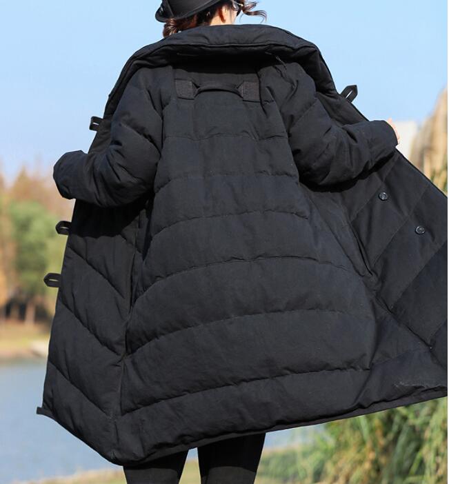 Thick  Long Winter Duck Down Jacket, Hooded Down Jacket Women Plus Size VPPBUY shop