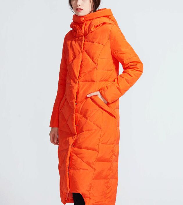 Hooded Women Winter Thick 90% Duck Down Puffer Coat Warm Down Coat Any Size 86300 VPPBUY shop