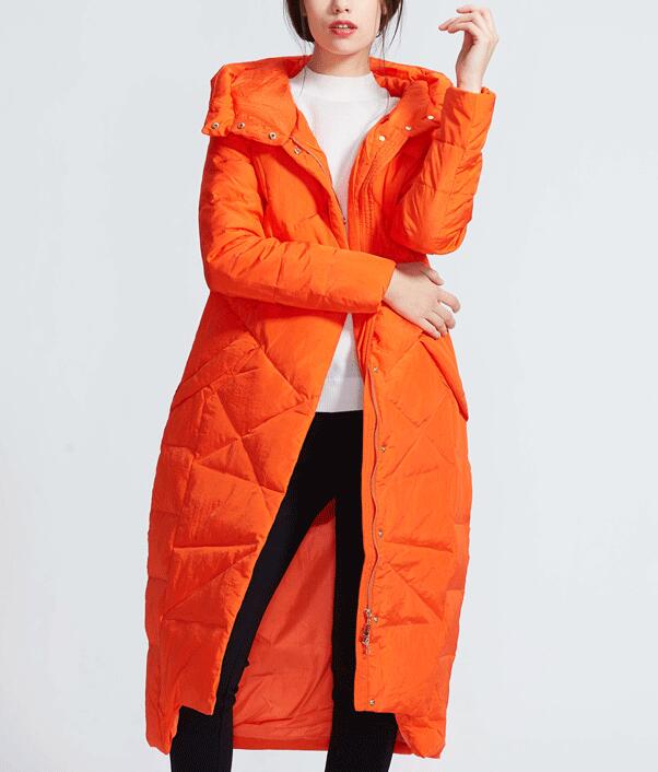 Hooded Women Winter Thick 90% Duck Down Puffer Coat Warm Down Coat Any Size 86300 VPPBUY shop