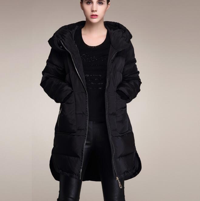 Hooded Loose Women Down Coat Winter 90% Duck Down Jackets With Large Pockets VPPBUY shop