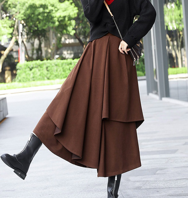 Women's Skirts Winter Wool Skirt  XYN98409 VPPBUY shop