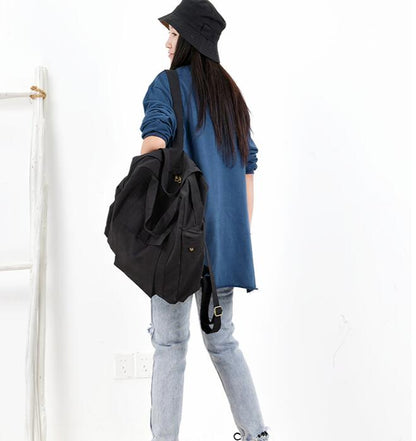 Casual Large Backpack Women Handbag Bag Shoulder Tote Bag Simple Design VPPBUY shop