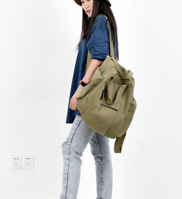 Casual Large Backpack Women Handbag Bag Shoulder Tote Bag Simple Design VPPBUY shop