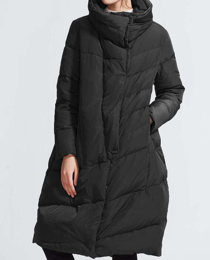 A-line Women Winter Thick 90% Duck Down Jackets Warm Down Coat Any Size VPPBUY shop