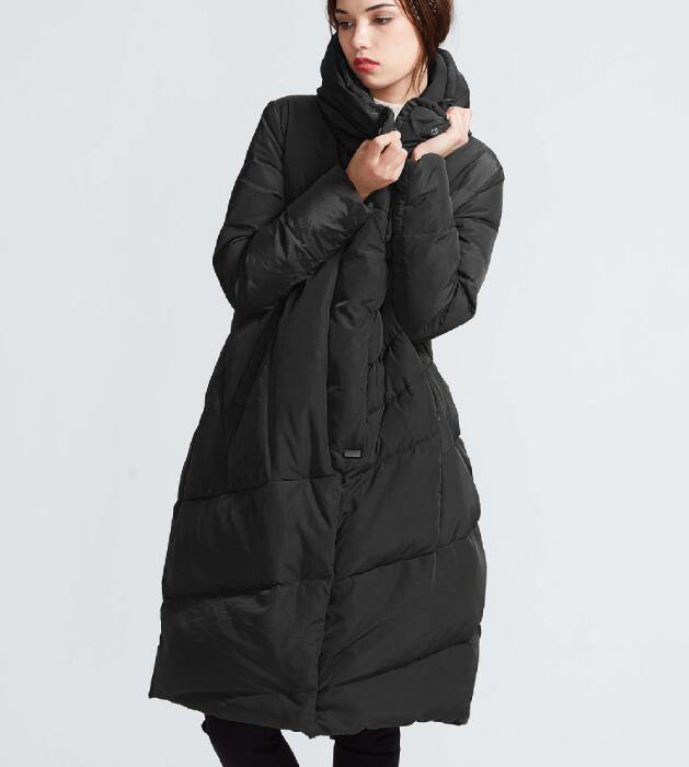 A-line Women Winter Thick 90% Duck Down Jackets Warm Down Coat Any Size VPPBUY shop