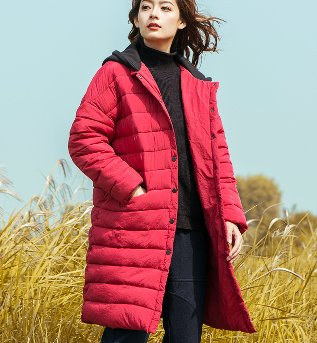 Wool Hood Women Winter Any size Down Jacket Women Down Coats VPPBUY shop