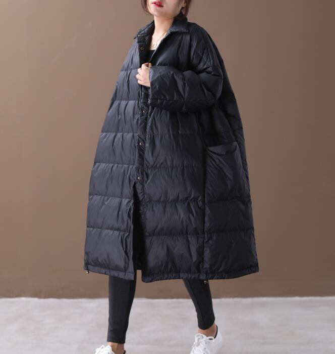 A-Line Women Winter Loose Side Pockets Down Jacket Women Down Coats VPPBUY shop